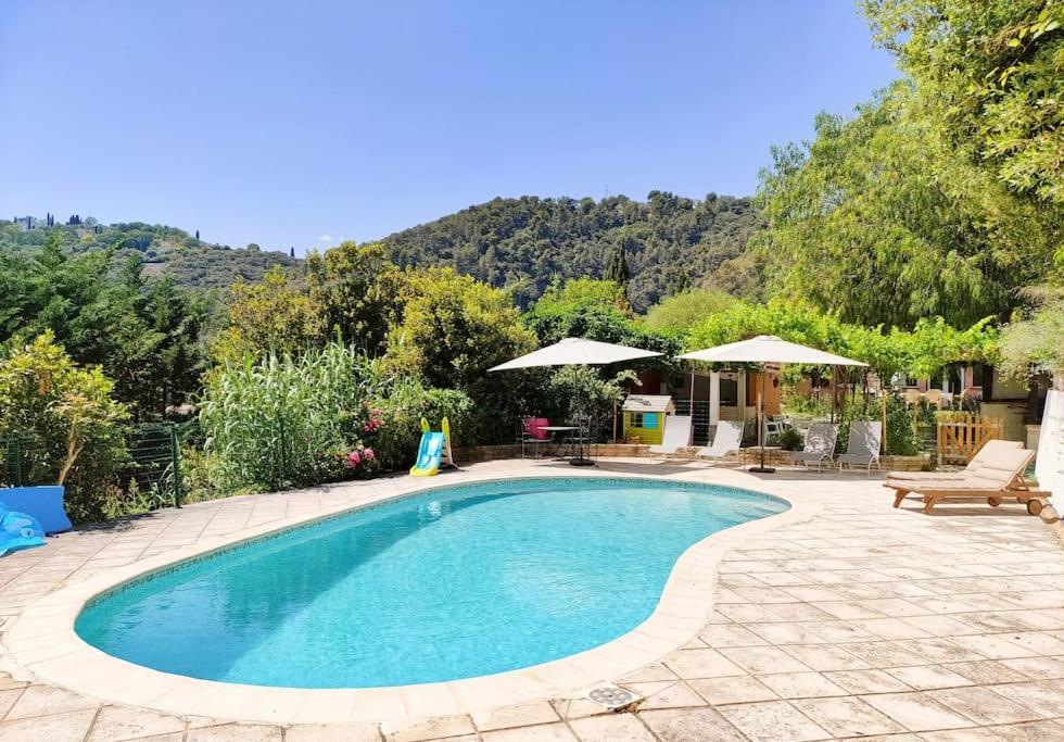 Un Brin De Paille Villa Cagnes-sur-Mer Eksteriør bilde