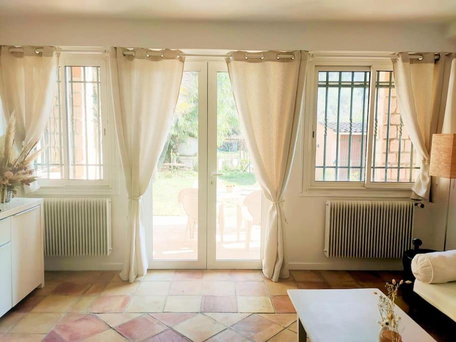 Un Brin De Paille Villa Cagnes-sur-Mer Rom bilde