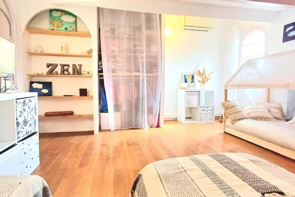 Un Brin De Paille Villa Cagnes-sur-Mer Rom bilde