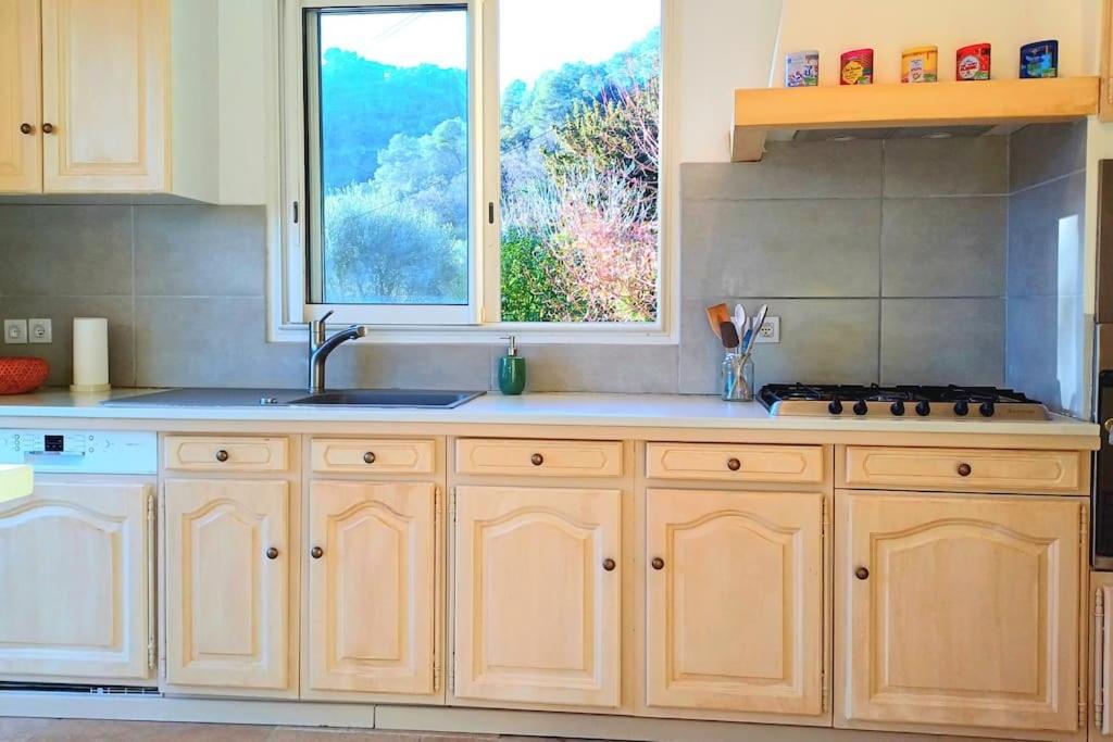 Un Brin De Paille Villa Cagnes-sur-Mer Rom bilde