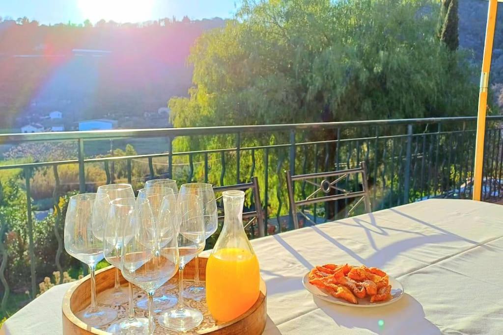 Un Brin De Paille Villa Cagnes-sur-Mer Rom bilde