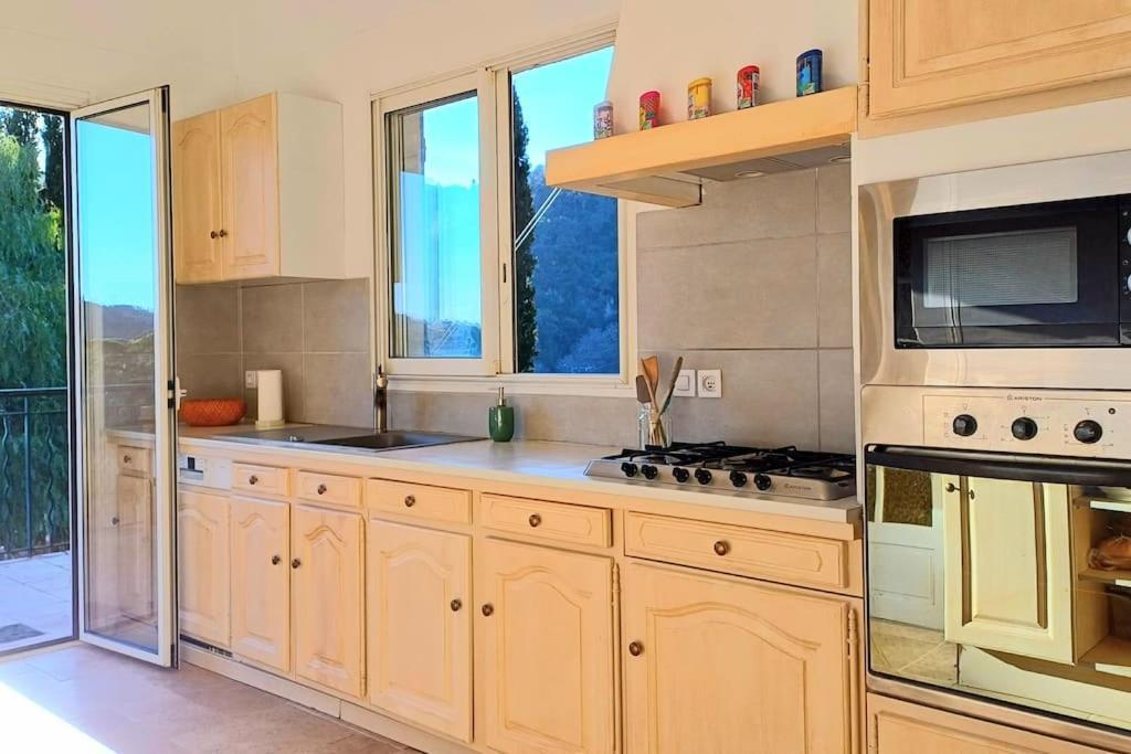 Un Brin De Paille Villa Cagnes-sur-Mer Rom bilde