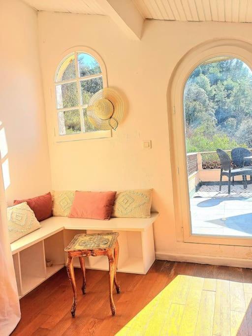 Un Brin De Paille Villa Cagnes-sur-Mer Rom bilde