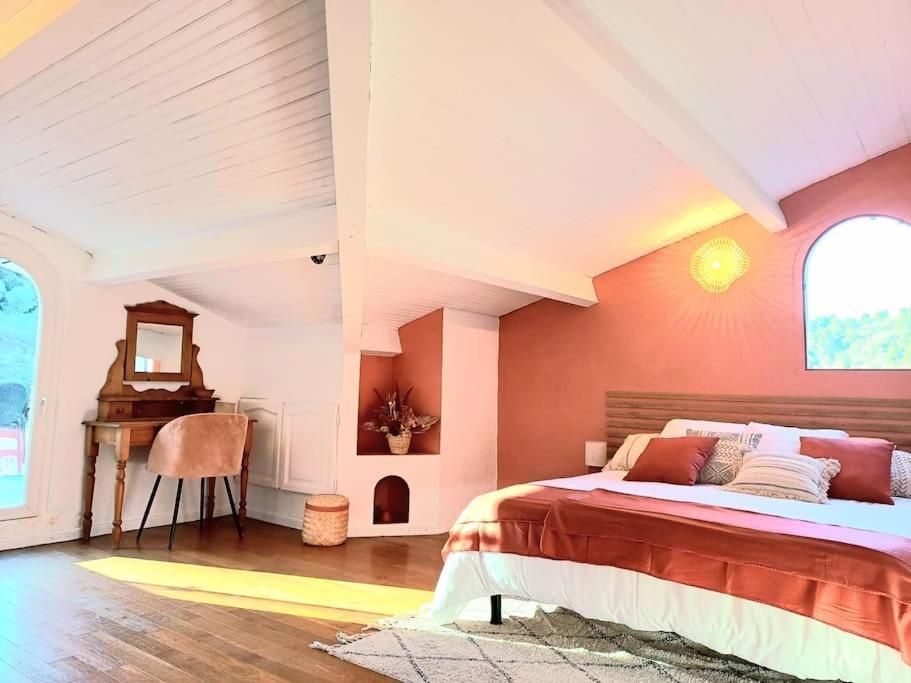 Un Brin De Paille Villa Cagnes-sur-Mer Rom bilde